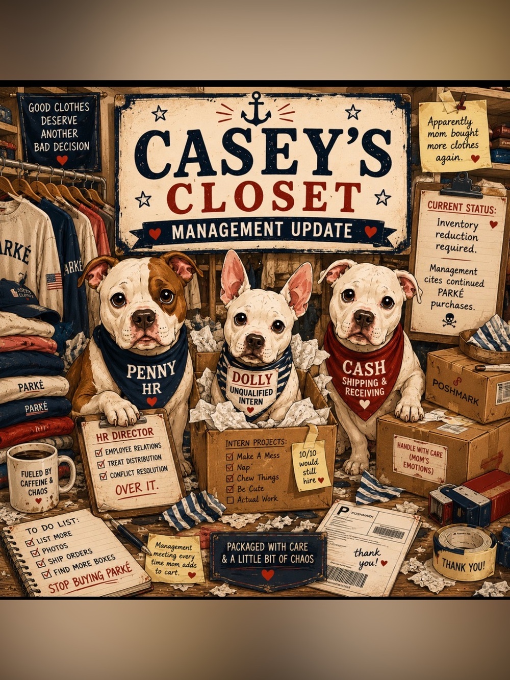 Welcome to Casey’s Closet - NOT FOR SALE